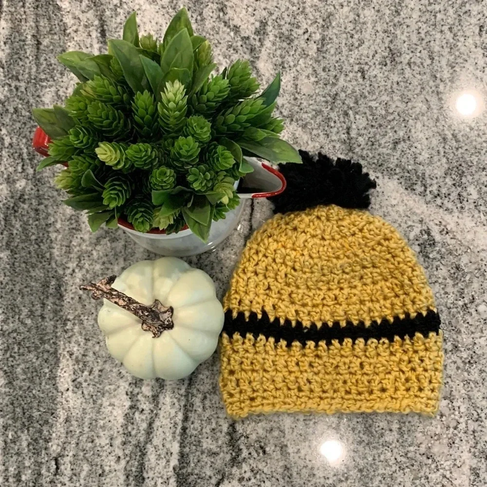 Handmade crochet beanie